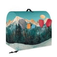 thumbnail image 5 of TSOVTHRID Snow Mountain Forest Scene Print Mixer Cover Dustproof Cover for Kitchen Aid Mixer Stain Resistant Stand Mixer Dust Cover with Top Handle and Pockets for Extra Accessories,S, 5 of 7