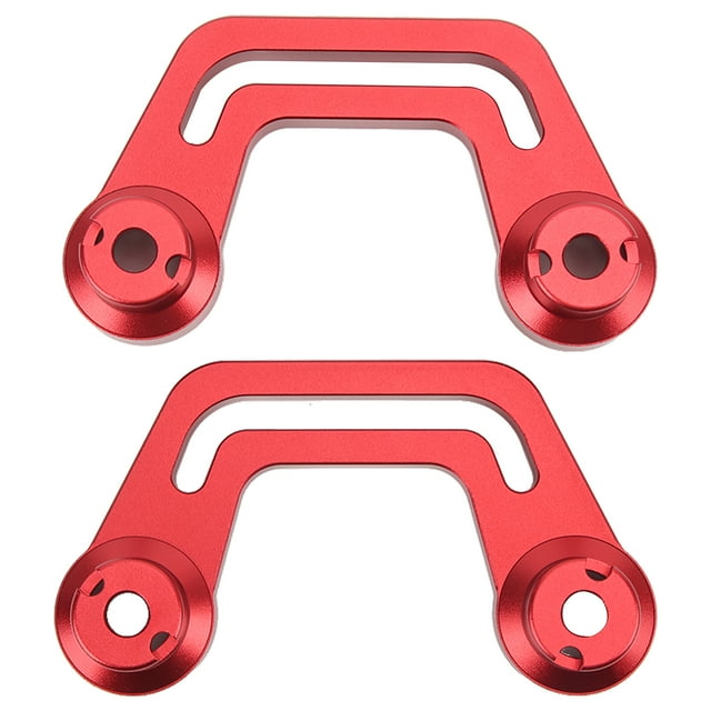 Hood Light Mounts, Scratch Proof Aluminium Alloy Pair Stable Support Insulated Thermal Resistant A Pillar Light Bracket For Car Red