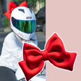 thumbnail image 2 of M optimized Helmet Decoration Bow Fittings for Motorcycle Ski Bike, Suction Cup Fitted Large Fabric Bowknot, Fashion Helmet Accessories (Helmet Not Included), 2 of 6
