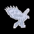 thumbnail image 1 of Moldes de silicona para animales Motivos de animales con Luna, montaña y bosque, alta apariencia transparente para cocinas, fundición de resina epoxi, Águila Macarena Molde de silicona, 1 of 8