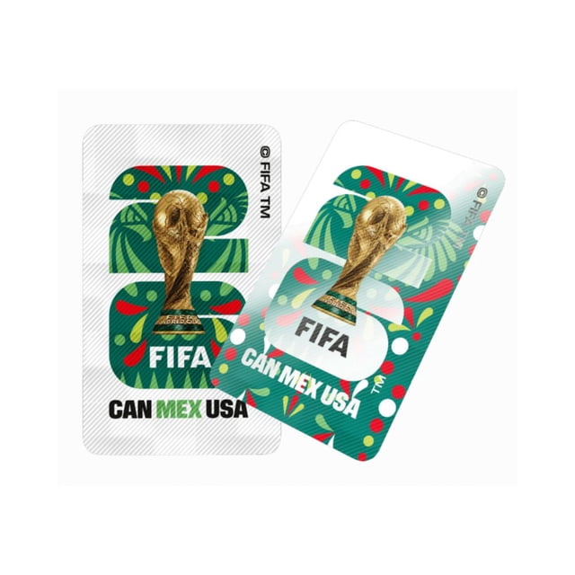 Imán Iridiscente FIFA WORLD CUP Verde 1 Pieza