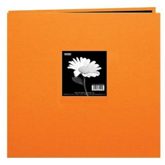 Pioneer Photo Albums MB10CBFT-TO 12 x 12 Cadre en Tissu Scrapbook Mandarine Orange