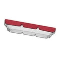 thumbnail image 2 of Cubierta de dosel para silla columpio de Patio, cubierta a prueba de sol, impermeable, cubierta para hamaca de jardín de 3 plazas para patio, Rojo, 2 of 8
