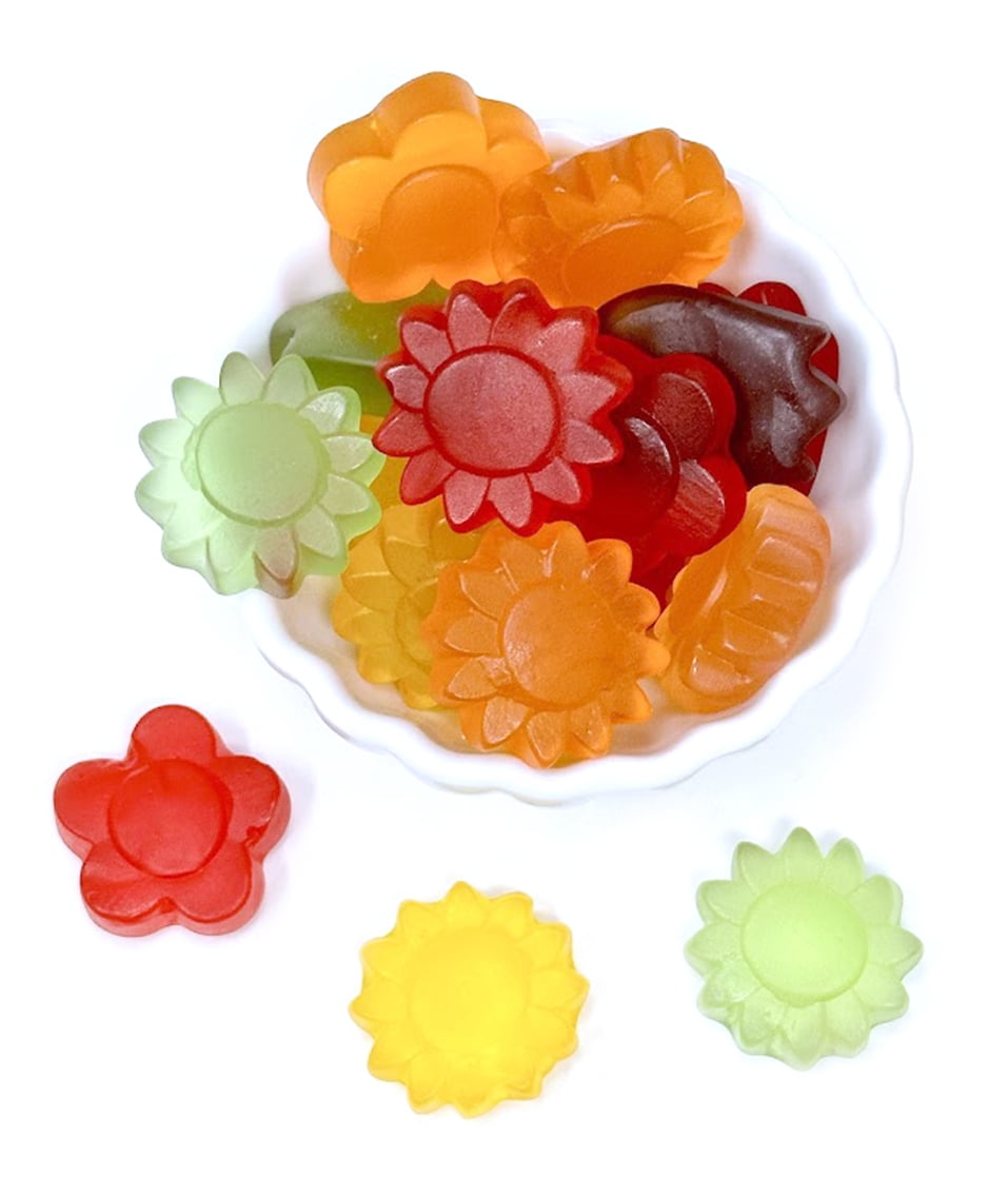 【Shalom】GUMMY BLOOM TOP SweetGourmet Awesome Blossoms Spring Flower Gummy Candy Bulk