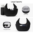 thumbnail image 4 of Crossbody Bags for Women with Water Bottle Holder, Puffer Purse for Travel, 7L Capacity with Multiple Compartments, 4 of 6