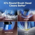 thumbnail image 4 of Oral-B iO Series 4 Electric Toothbrush with (1) Brush Head, Rechargeable, Black, 4 of 13