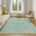 thumbnail image 7 of Addison Rugs Mayfield Premium Machine Washable Transitional Border Teal Rectangle Rug, 8' x 10', 7 of 7