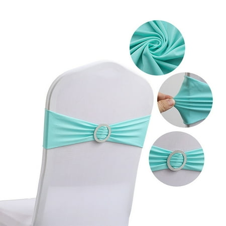 

2PC Home Decor Hotel Wedding Banquet Chair Back Cover Decoration Free Bow Streamer Elastic Strap Bachelorette Party Decorations