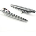 thumbnail image 2 of piezas LED luces de circulación diurna señal de giro lateral dinámica ámbar compatible para Alfa Romeo 159 coche deportivo Boera Spider tipo 939 (blanco) Dksfjkl, 2 of 5