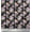 Black, variant on Soimoi Cotton Duck Fabric Dot,Leaves & Rose Floral Printed Craft Fabric by the Yard 42 Inch Wide