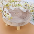 thumbnail image 5 of Vintage Wood Grain Garden Plant Pot Flower Display Holder Flower Pot Bonsai Display Shelf Stool, 5 of 6