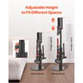 thumbnail image 3 of VEVOR Support d'Aspirateur pour Dyson Multi-Modèles Support de Rangement Stable avec 3 Clips, 3 of 9