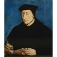 thumbnail image 3 of Jean Clouet 20x23 Black Modern Framed Museum Art Print Titled - Guillaume Bude (1467-1540) (ca. 1536), 3 of 5