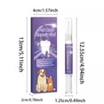 thumbnail image 2 of QARUN 1Pcs Pet Oral Repair Gel for Dogs, Pet Oral Repair Gel, Pet Breath Freshener, Pet Oral Restorative Gel, Eliminate Breath, Without Brushing, for Dogs & Cats, Pet Teeth Repairing（3Ml）, 2 of 7