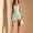 Green, variant on Women's Strapless Tube Mini Dress Ruched Bodice Tiered Ruffle Asymmetrical Flowy Hem Bodycon Fitted Flattering Cocktail Party Evening Club Night Out Elegant Outfit