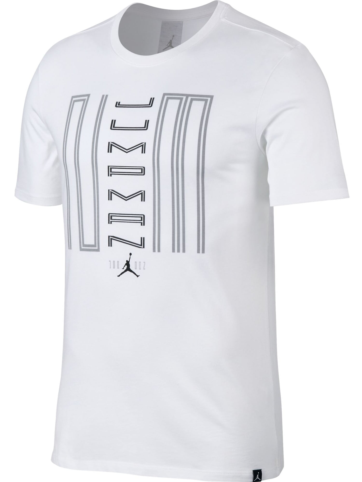 Jordan 11 Jumpman 23 Men's Sportswear Casual T-Shirt White/Black 844282 ...