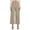 Beige, variant on Stylish Olyvenn Women Dress Pants High Waisted Wide Leg Pants Business Casual Flowy Loose Palazzo Trousers with Pockets Beige XXL