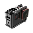thumbnail image 3 of Ulanzi IN-02 Aluminum Camera Cage for Insta360 Ace Ace Pro – Rugged Full-Frame Protective Cage with Cold Shoe 1/4” Thread  Arri Pin Quick Access Side Flip Design, 3 of 13