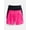 Magenta/Black, variant on Russell Athletic Girls Performance Shorts, 2-Pack, Sizes 4-18