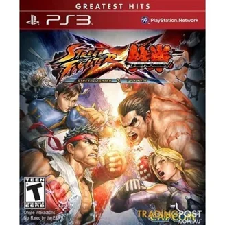 Capcom Street Fighter X Tekken PlayStation 3, Ryu, Ken + more