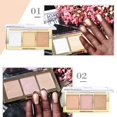 thumbnail image 4 of Maquillaje facial Zulema Resplandor brillante Bronceador Resaltador Paleta de polvos correctores 01 # 01GLOW, 4 of 8