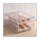 thumbnail image 2 of Caja de almacenamiento de huevos deslizante, contenedor para huevos, cajón para refrigerador, caja apilable para huevos, organizador para refrigerador de cocina, 2 of 6