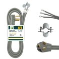 thumbnail image 1 of Cable de secado EP, 4 pies, 10/3, SRDT, 30 A, 125/250 V, NEMA 14-30, gris, 1 of 7