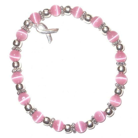 T Cancer Bracelets Kit Make Your Own Awareness Merchandise Total 8mm W Stretch Cord T Cancer Bracelets Kit Make Your Own Awareness Merchandise Total 8mm W Stretch Cord