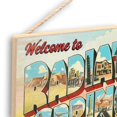 thumbnail image 4 of Decoración de pared Open Road Brands Disney Pixar Cars Radiator Springs, 4 of 6