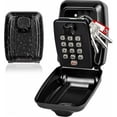 thumbnail image 1 of Key Box, Large Outdoor Secure Key Box with 12 Digit Code, Waterproof Wall Mounted Key Box, Safe Storage, Key Box, Combination Box, 1 of 5