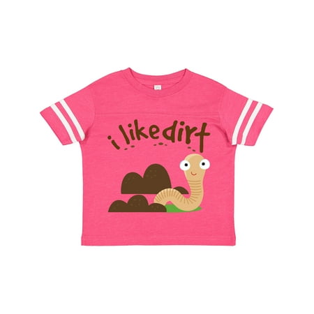 

Inktastic I Like Dirt Earthworm Gift Toddler Boy or Toddler Girl T-Shirt
