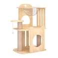 thumbnail image 2 of BELOVING Cat Climbing Tree Scratch Post Multi Tiers Cat House,Cute,for Indoor Cat Bed for Kittens Activity Center Play L, 2 of 10