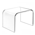 thumbnail image 1 of Taburete BOPKOWI acrílico transparente, impermeable, con capacidad de 250 libras, 1 of 7
