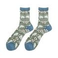 thumbnail image 2 of Chaussettes Fines en Patchwork Respirantes pour Femmes, 2 of 4