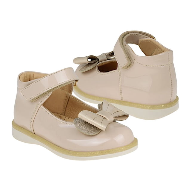 ZAPATOS NIÑA VAVITO 6018 CHAROL BEIGE VAVITO 6018