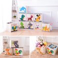 thumbnail image 4 of Embrome Caja De Juguetes Del Paño Del Almacenamiento De Del Animal / El Compartimiento / / El Pecho / Cesta / El Organizador Baoblaze Contenedores de almacenamiento de artículos diversos para niños, 4 of 8
