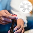 thumbnail image 3 of Abridores de botellas de cerveza de 12 Uds., abridores de botellas de acero inoxidable, abridores de bebidas y refrescos, abridores de botellas manuales, 3 of 5