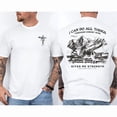 thumbnail image 2 of Christian Hunting Shirt Philippians 4:13 – I Can Do All Things Through Christ T-Shirt, Deer Mountain Faith Outdoor Tee for Men, 2 of 6