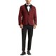 thumbnail image 2 of BLAZER DE PUNTO HOUNDSTOOTH INSPIRADOR PARA HOMBRE CON COLLAR EN CONTRASTE, ROJO Y NEGRO, TAMAÑO L, 2 of 4