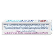 Denttach Seven Thermoplastic Denture Adhesive Cushion Reliner, Zinc-Free, 7-Day Hold, Comfortable Fit, 0.71 oz
