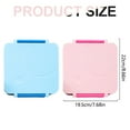 thumbnail image 3 of WHEANG Kids Lunch Box With 8oz Soup Thermo Lunch Containers With 4 Compartment Insulated Hot Jar For School Travel, 3 of 9