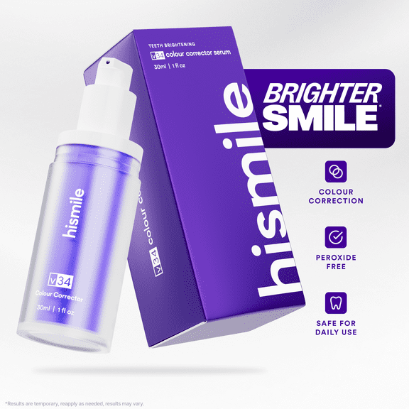 Hismile V34 Colour Corrector Serum, Teeth Whitening