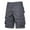 #001-Dark Gray, variant on Xyxonk Mens Shorts Cargo Outdoor with Multi Pocket Cotton Work Short Hiking Twill Cotton Work Cargoshorts Army Green