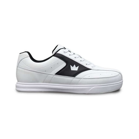 

Brunswick Mens Renegade Bowling Shoes- White/Black 09 1/2