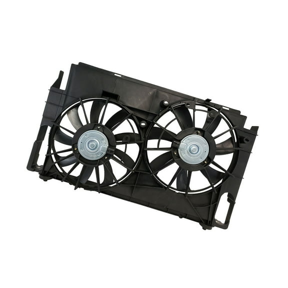 Radiator Condenser Cooling Fan Assembly Replacement for 2013-2017 RAV4 Dual Fan Black TO3115177 623290