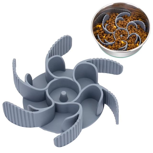 Cuencos para perros Slow Feeder con inserto Keegud para razas grandes