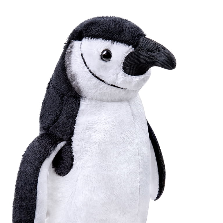 Lifelike Chinstrap Penguin Stuffed Animal,Soft Penguin Plush Toy