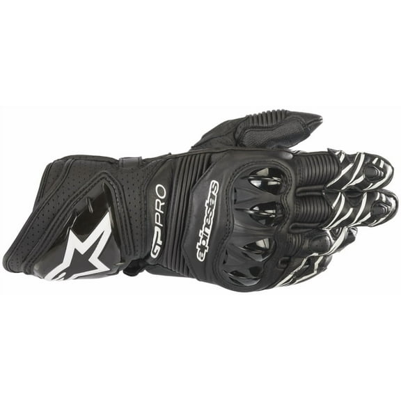 Alpinestars GP Pro RS3 Mens Leather Motorcycle Gloves Black XL