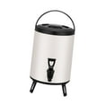 thumbnail image 4 of Mornei Hot and Cold Beverage Dispenser Milk Pail 304 Stainless Steel Keep Drinks Hot or 10L, 4 of 9