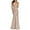 Gold, variant on IROINNID Women's Sheath Dress Sequins Slim Fit Evening Dress Solid Color Elastic Waist Dress